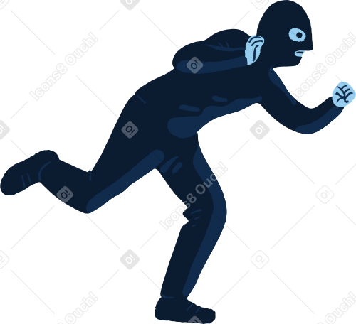 thief Illustration in PNG, SVG