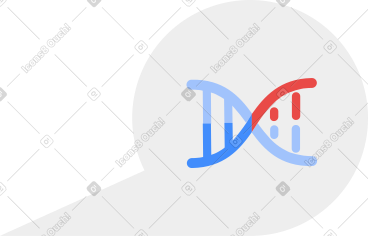 Dna bubble PNG, SVG