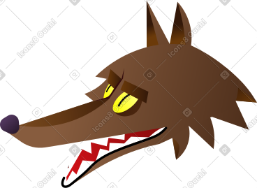 Werewolf head PNG, SVG