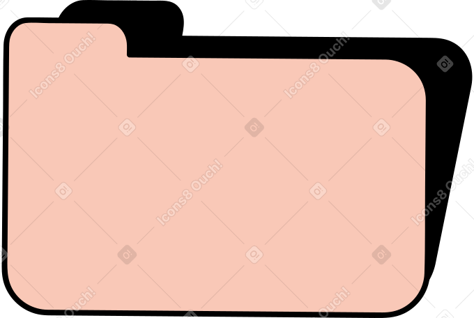 pink folder PNG, SVG