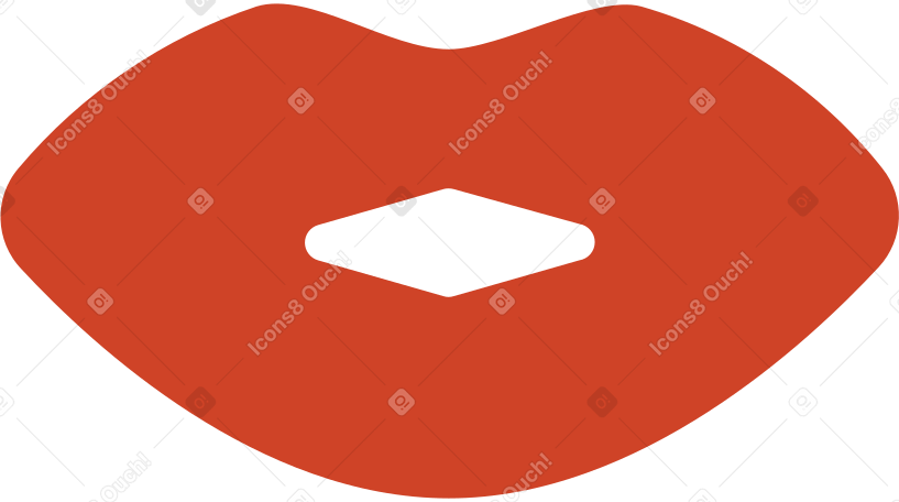 kiss lips Illustration in PNG, SVG