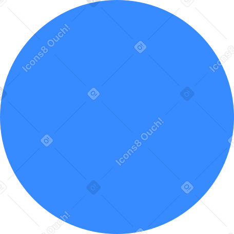 círculo azul PNG, SVG