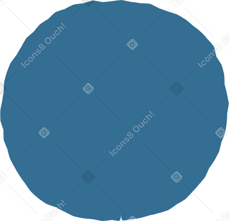 blue circle PNG、SVG
