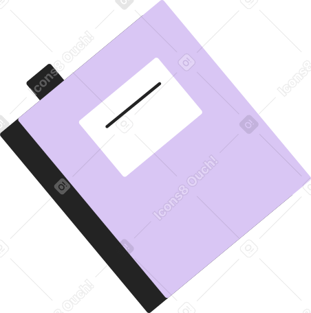 folder with label Illustration in PNG, SVG