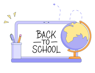 学校に戻る PNG、SVG