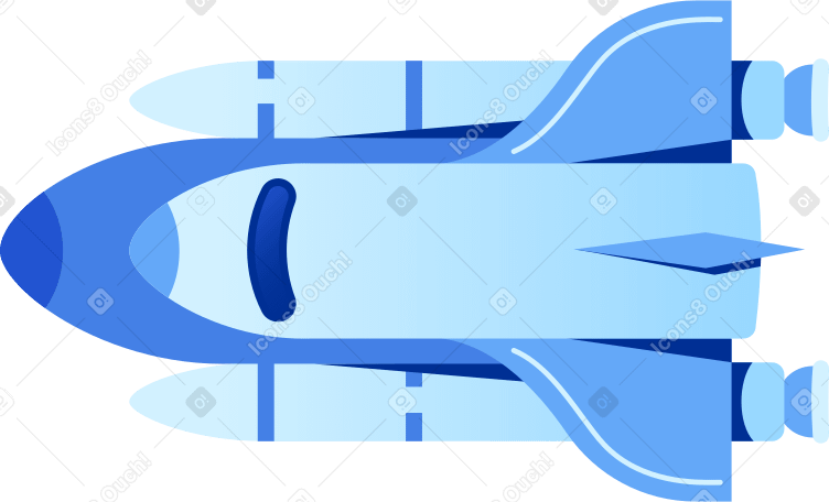 space ship Illustration in PNG, SVG