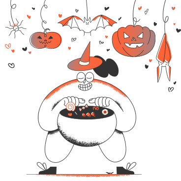 Trick or treat! PNG, SVG