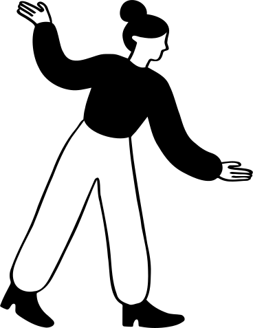 femme avec les mains en l'air PNG, SVG