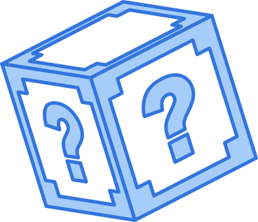 Box with a question PNG, SVG