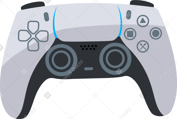 gamepad for game console Illustration in PNG, SVG