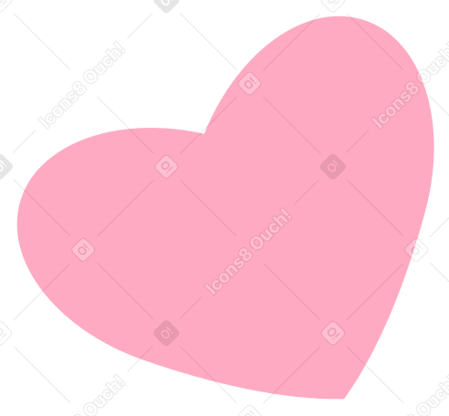 Heart Illustration in PNG, SVG