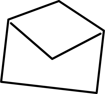 postal envelope PNG, SVG