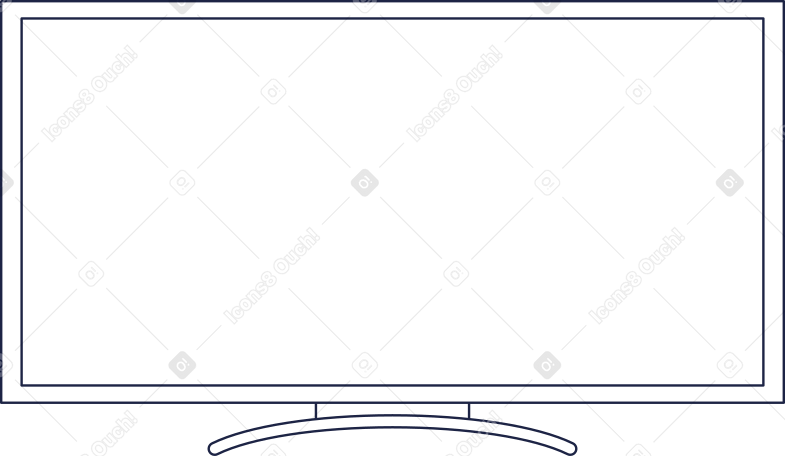 tv monitor Illustration in PNG, SVG