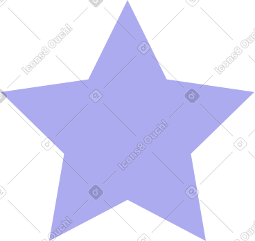 Purple star PNG, SVG