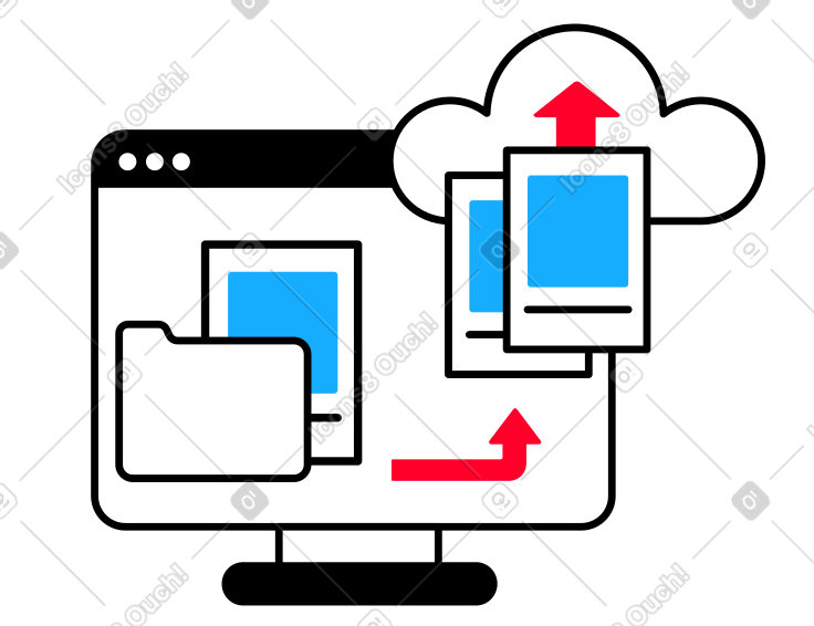 SaaS插图、图像，PNG、SVG格式。