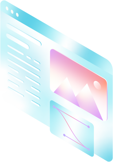 Isometrischer bildschirm mit text und bildern PNG, SVG