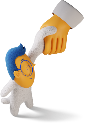 Side view of a boy shaking hands with someone to the right PNG, SVG