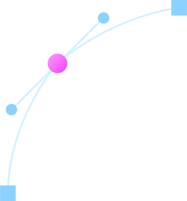bezier curve PNG, SVG