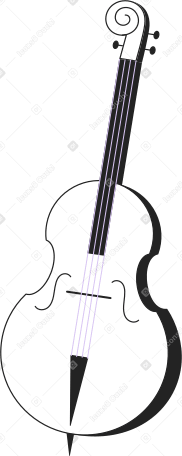 低音提琴 PNG, SVG