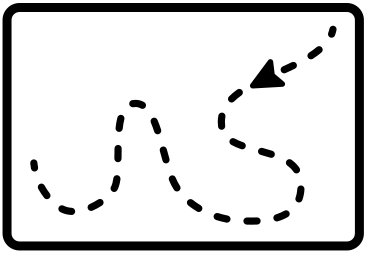 frame with the route PNG, SVG