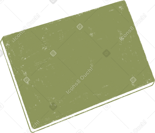 rectangular green board PNG、SVG