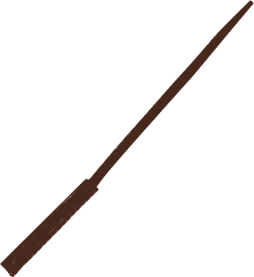 brown pointer stick PNG, SVG