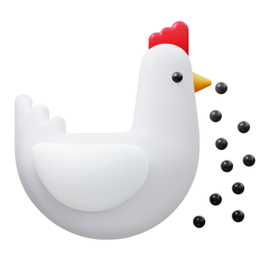 feeding chicken PNG, SVG
