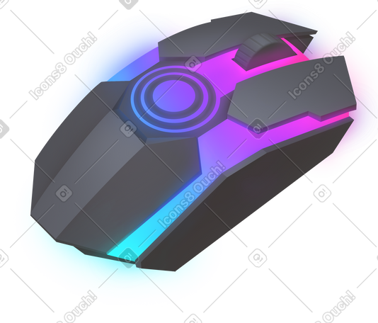 gaming mouse PNG, SVG