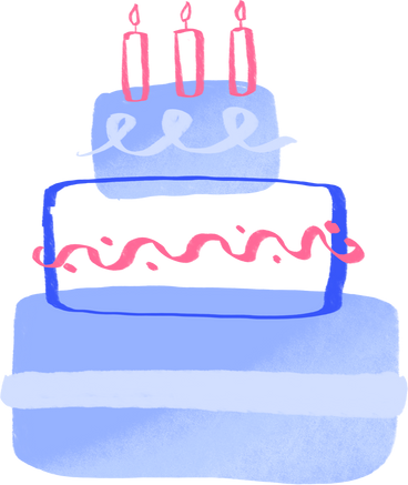 birthday cake PNG, SVG