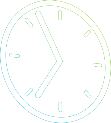 Quadrante dell'orologio sfumato PNG, SVG