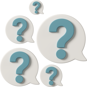 speech bubbles with question marks PNG, SVG