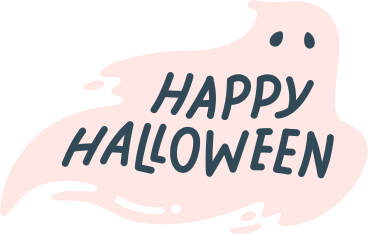 Счастливого хэллоуина просто в PNG, SVG