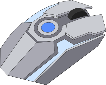 gaming mouse PNG, SVG