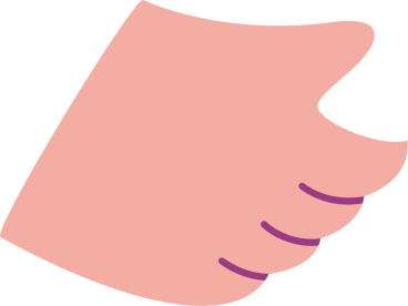 Human hand with fingers PNG、SVG