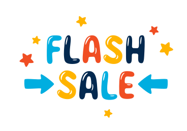 Flash sale PNG, SVG