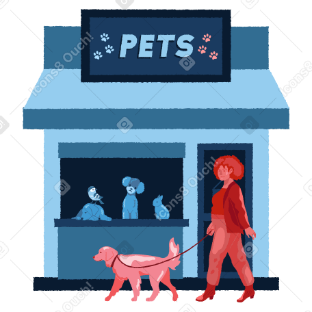 애완 동물 가게 PNG, SVG