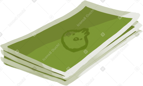 stacks of money Illustration in PNG, SVG
