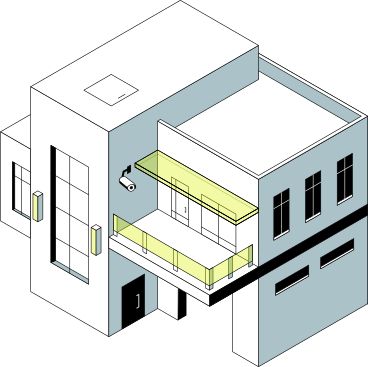 maison moderne à deux étages PNG, SVG