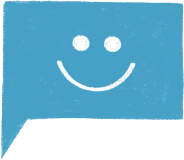 bubble with a smiley PNG, SVG