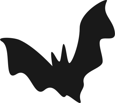검은 박쥐 PNG, SVG