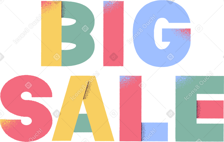 lettering grande vendita PNG, SVG