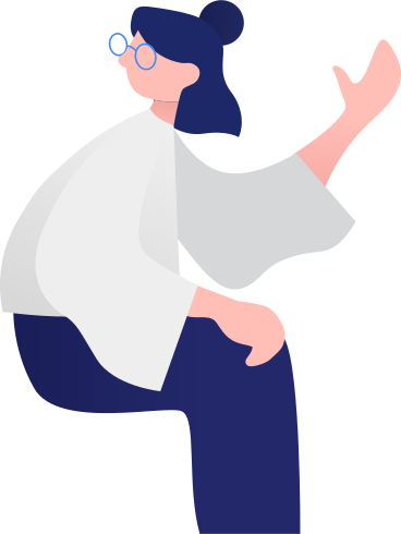 woman sitting and waving PNG, SVG