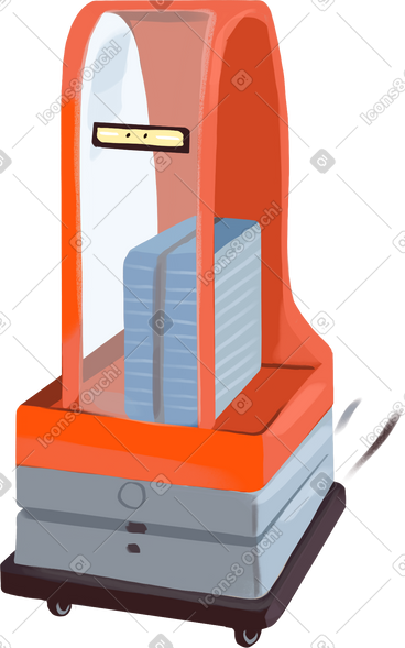 Robot concierge PNG, SVG