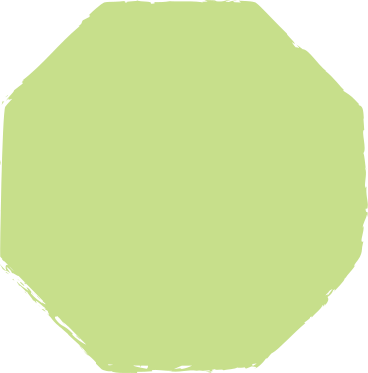 Octágono verde claro PNG, SVG
