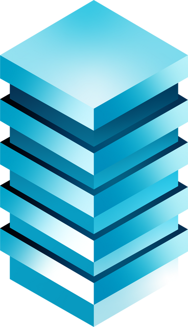blue building PNG, SVG