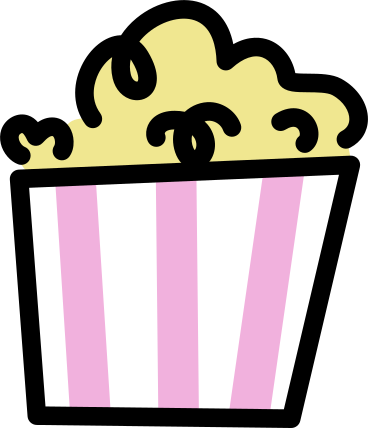 Popcorn в PNG, SVG