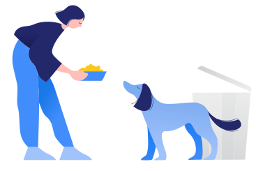 Caring for stray animals PNG, SVG