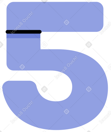 five PNG, SVG