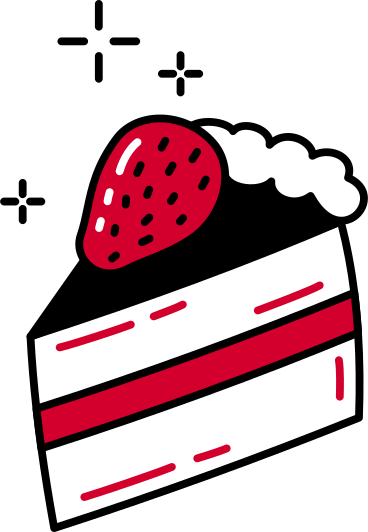 Кусок пирога в PNG, SVG