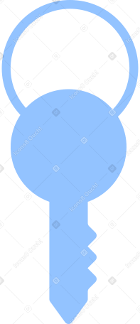 key from house Illustration in PNG, SVG